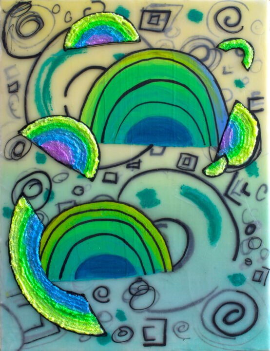 绘画,  12x9.5 in 