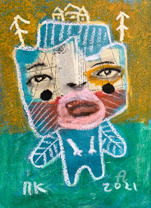 Carbon footprint #66 图画, 11x8.3 in