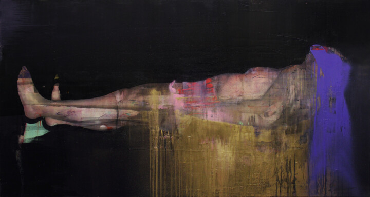 Memories of yesterday 绘画, 31.5x59.1 in