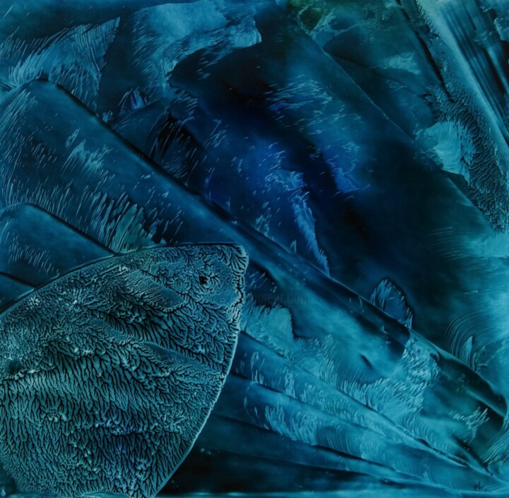 POISSONS D 绘画, 5.5x5.5 in