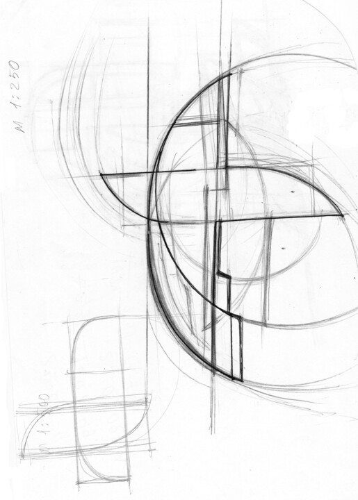 Search for an architectural form 图画, 11.7x8.3 in