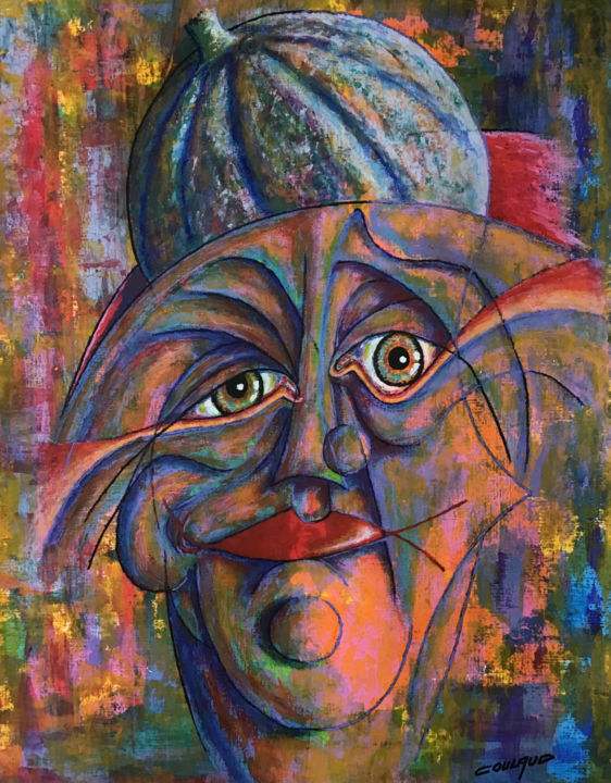 绘画,  24x18.5 in 