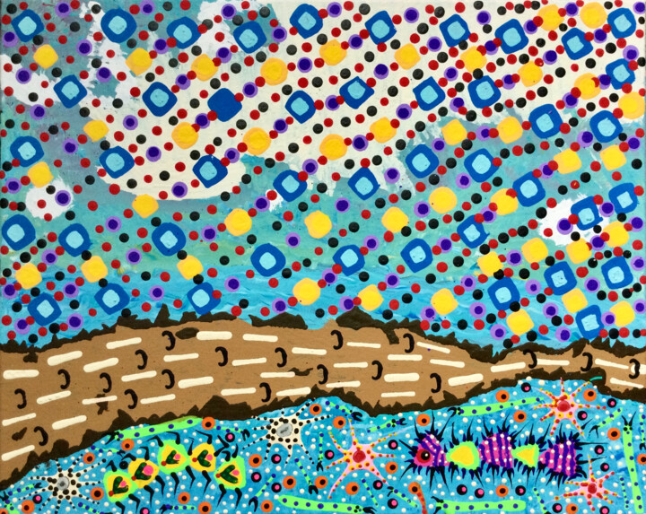 Mutualism 绘画, 16x20 in