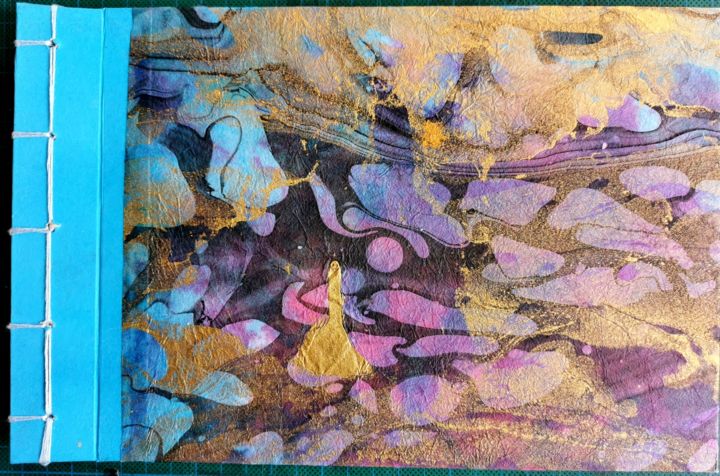 A la lisière du réel 绘画, 6.7x10.2 in