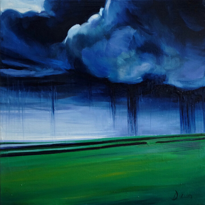 Painting titled "As Above, So Below" by Dawn Rodger, Original Artwork, Oil