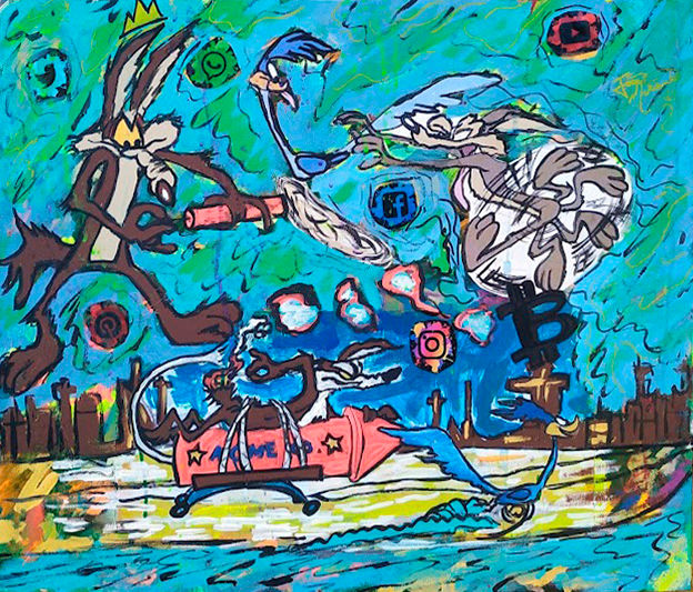 绘画,  19.7x23.6 in 