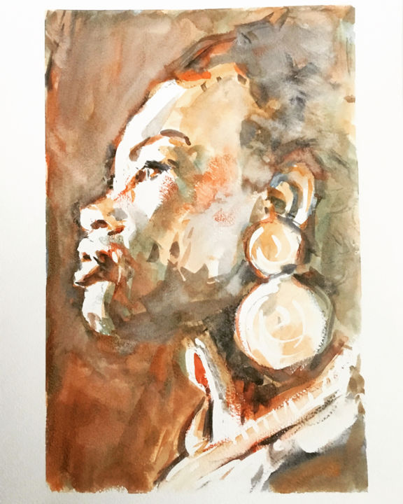 绘画,  11.4x8.3 in 