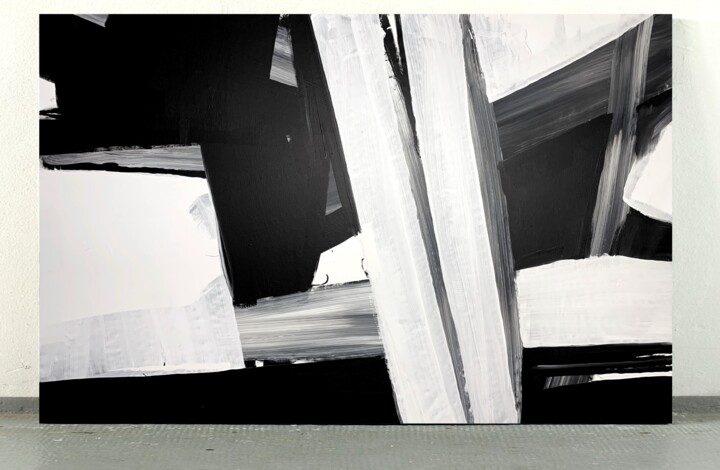 Black 54 x 绘画, 39.4x63 in
