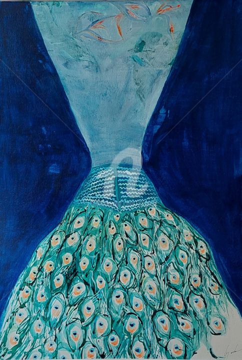 绘画,  27.2x18.9 in 