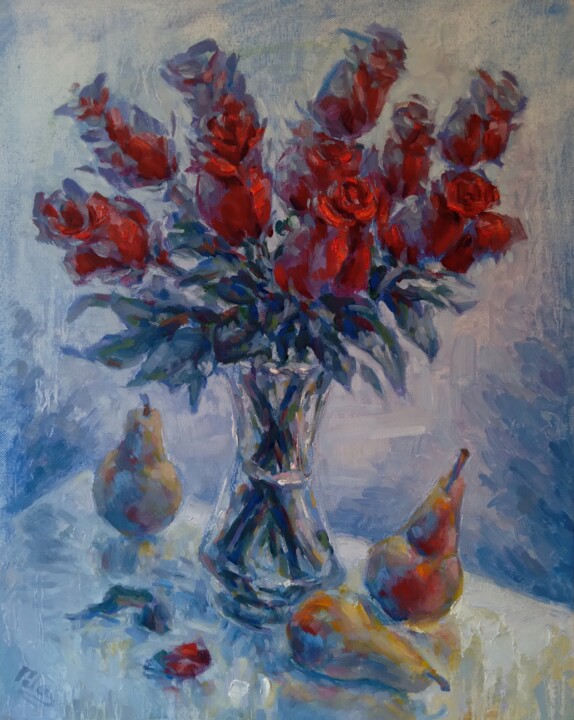 In the morning 绘画, 20x16 in