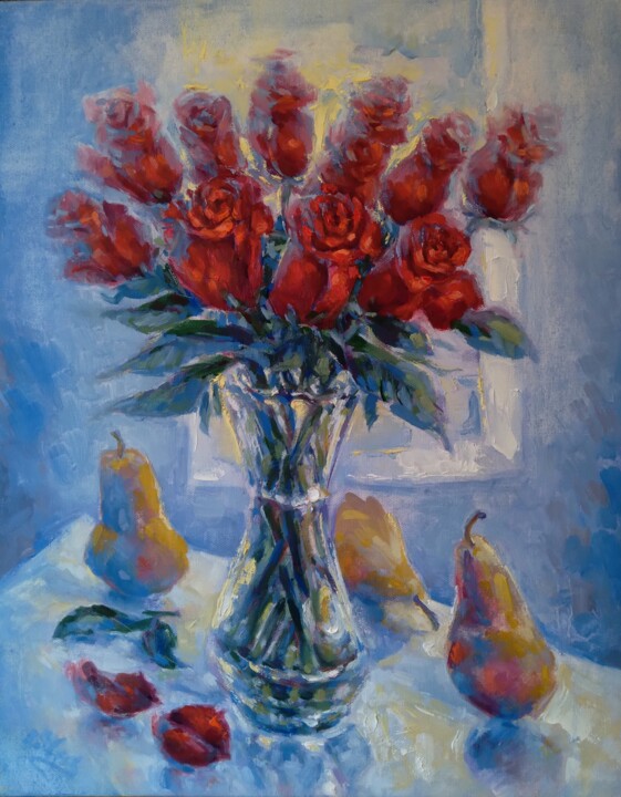 Morning Bouquet 绘画, 20x16 in