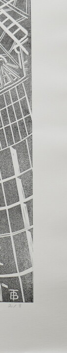 SONY CENTER Printmaking, 26x19.7 in