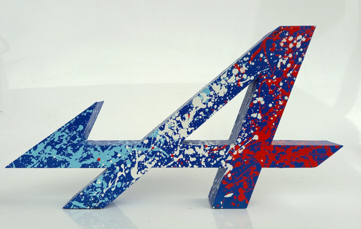 SPACO - Alpine F1 Renault, 2021 - Sculpture 雕塑, 6.3x11.8 in