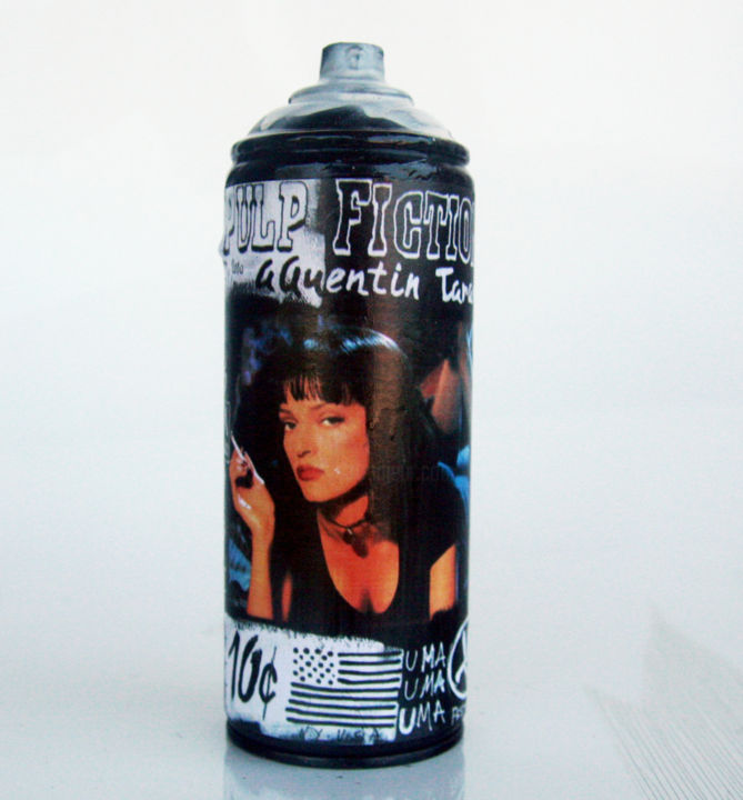 SPACO Pulp Fiction, 2020 sculpture bombe 雕塑, 7.1x2.4 in
