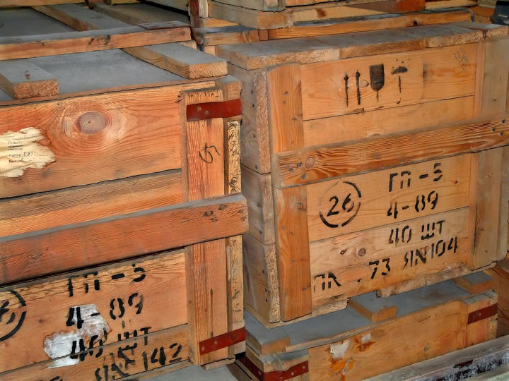 Wooden boxes 摄影