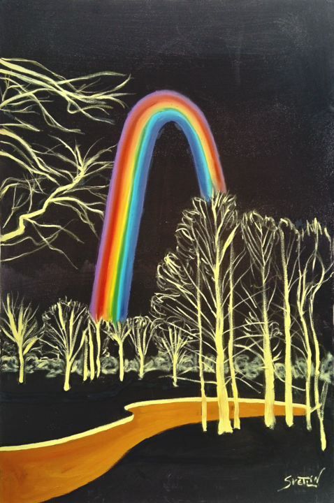 Point of view 绘画, 38.6x25.6 in