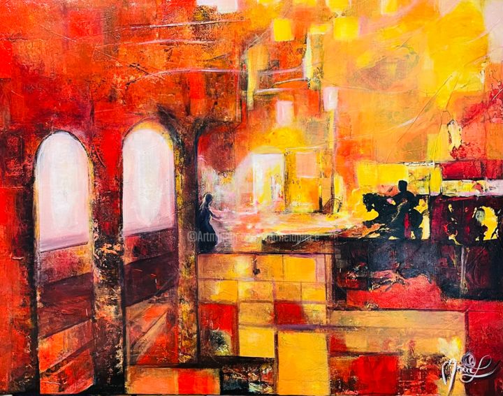 Le Château 绘画, 31.9x39.4 in