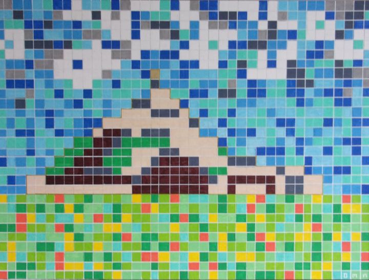 Le Mont Saint-Pixel 绘画