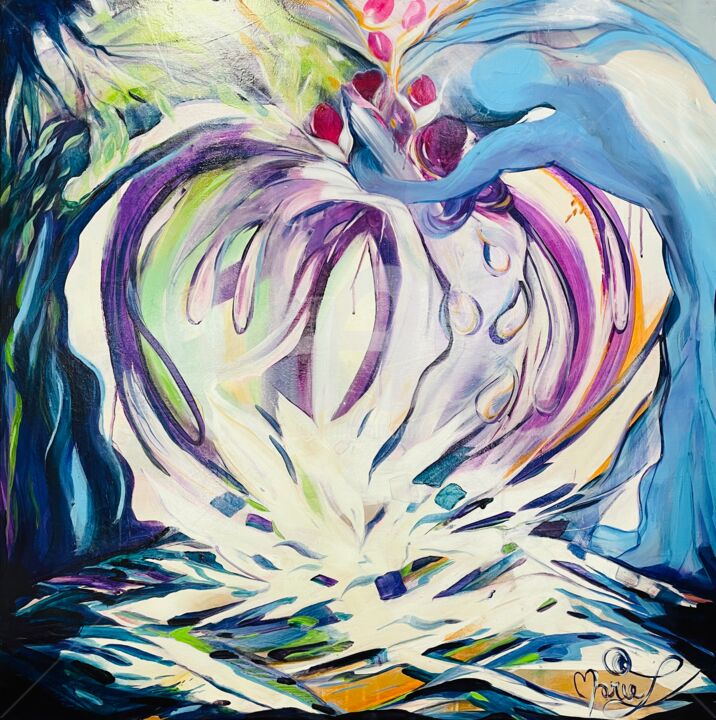 绘画,  39.4x39.4 in 