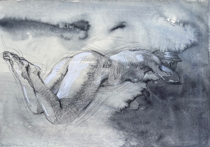 Nude art #506 图画, 11.8x15.8 in