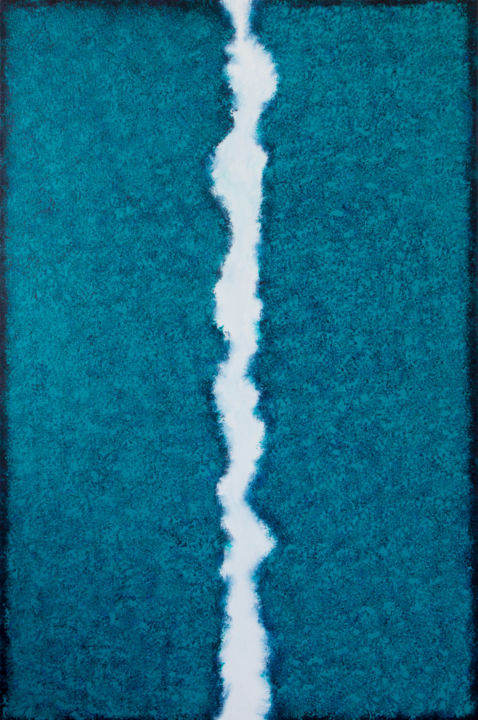 "Flowing through" başlıklı Tablo Stefan Fierros tarafından, Orijinal sanat, Akrilik Ahşap Sedye çerçevesi üzerine monte edil…