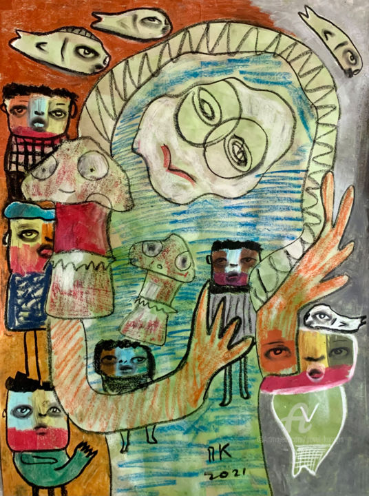 图画,  33.1x23.6 in 
