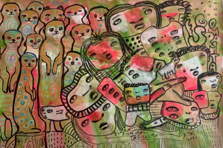 Segregation #2 图画, 33.1x48.8 in
