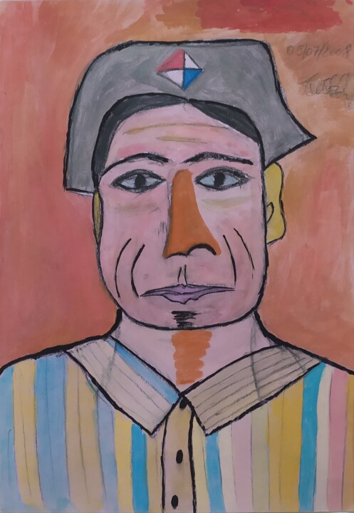 Le français 绘画, 9.8x7.1 in
