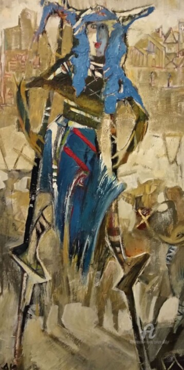 绘画,  29.9x15.8 in 