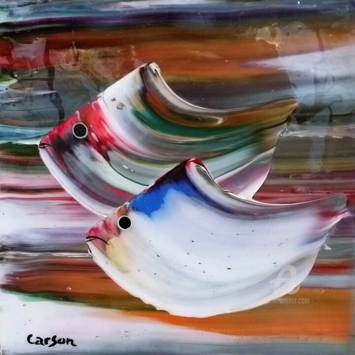 Beauté de la nature - SOLD by Richelieu Art Gallery 绘画, 12x12 in