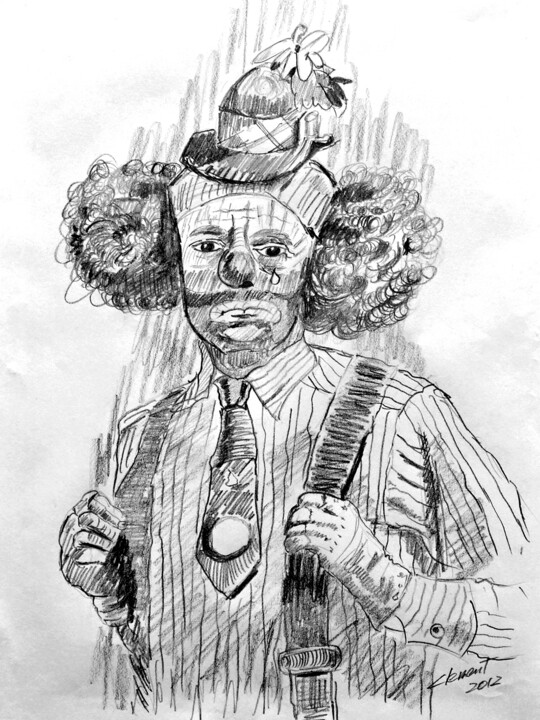 Tears on Face 图画, 14x10 in