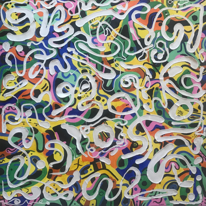 Vodka 绘画, 48x48 in
