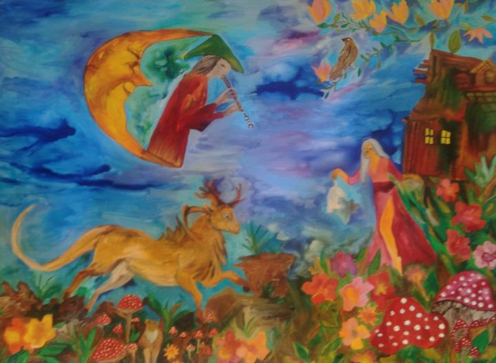Fantezia 绘画, 23.6x31.5 in