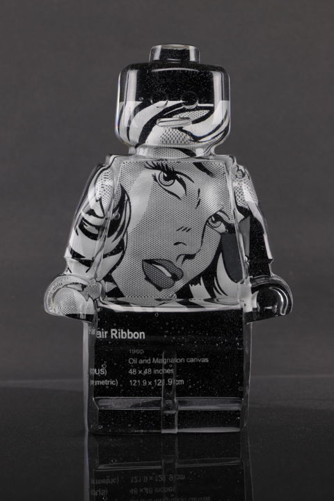 ROBOCLUSION ROY 2 雕塑, 9.8x6.3 in