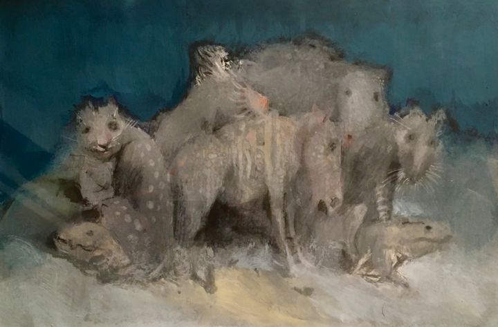 绘画,  9.8x14.6 in 