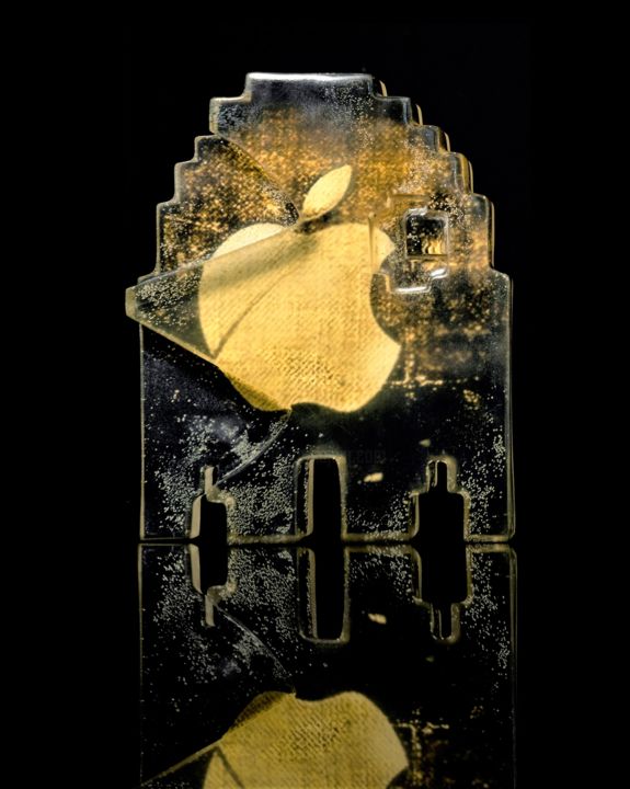 Art-cade Bites Sparkling Apple Color 印花与版画, 27.6x19.7 in