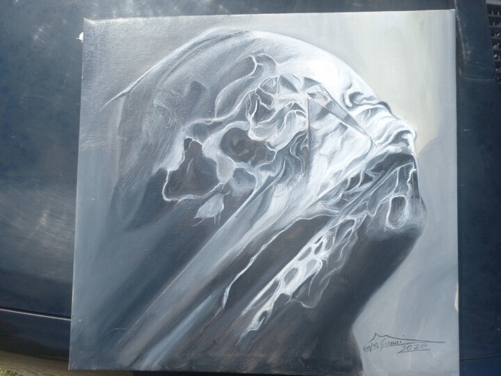 绘画,  16.9x15 in 