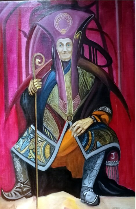 La Papessa 绘画, 31.1x19.3 in