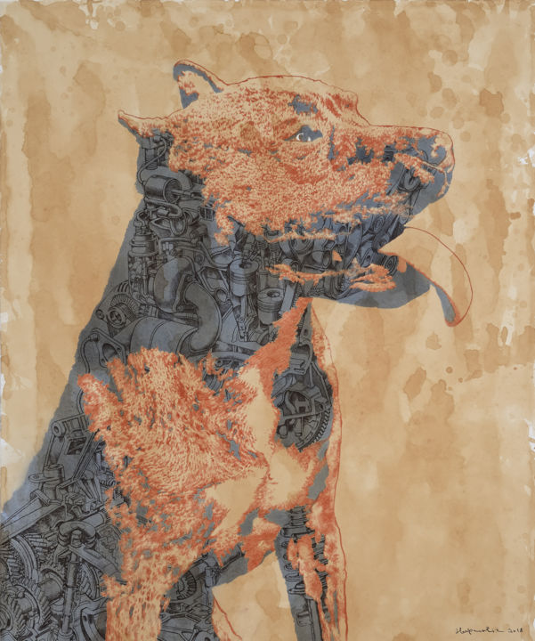 Turbodiesel 图画, 47.2x39.4 in