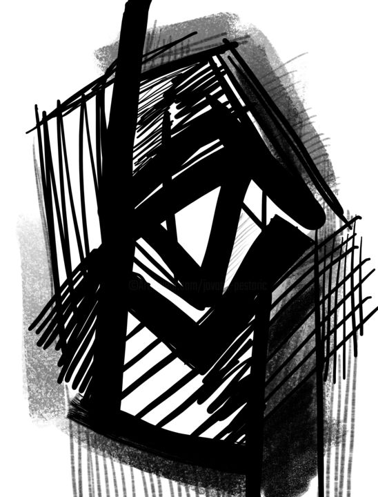 Digital Arts titled "I See" by Jovana Pestoric, Original Artwork, Digital Painting