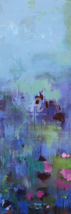 Painting titled "Mes faux semblant n…" by Ica Saez, Original Artwork, Acrylic