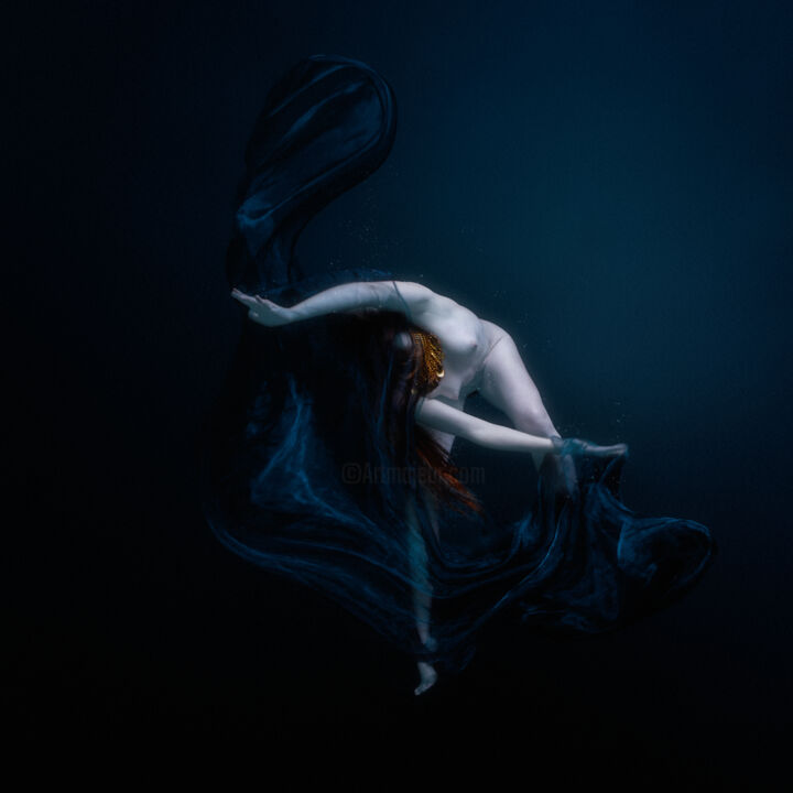 Photographie intitulée "Pythia" par Fab Le Blanc, Œuvre d'art originale, Photographie numérique