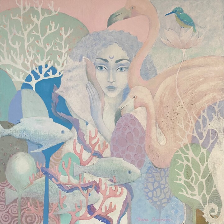 Serenity 绘画, 30x30 in