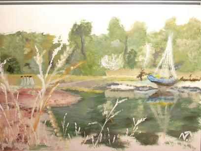 Peinture intitulée "St Pol de Léon en B…" par Nathalie Torrents, Œuvre d'art originale