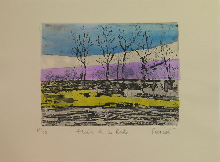 PLAISIR DE LA ROUTE REF. 79A 11/30 印花与版画, 11x15 in