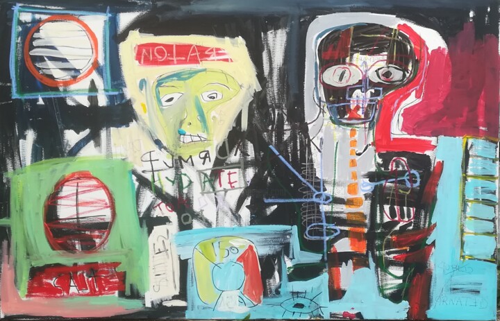 绘画,  28.7x45.3 in 