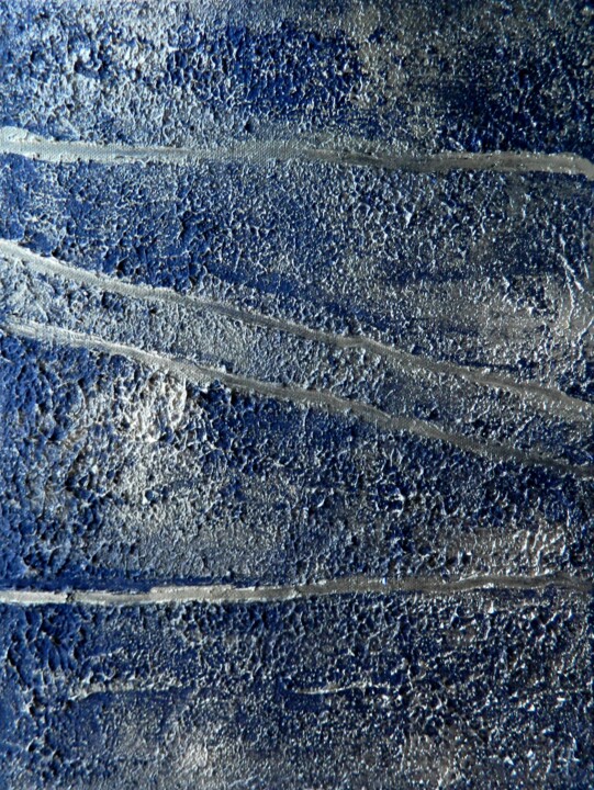 Painting titled "Auriu intunecat(Dar…" by Sorin Niculae Lazar, Original Artwork, Acrylic Mounted on Wood Stretcher frame