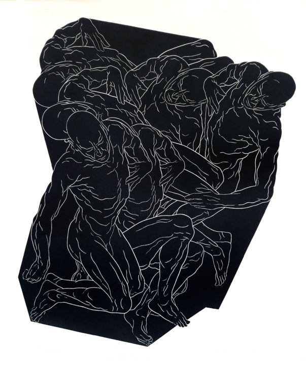 印花与版画,  23x19.7 in 