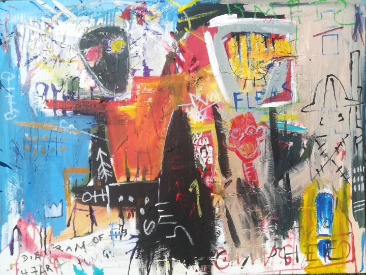 Artmakilldeath 绘画, 24.8x31.5 in