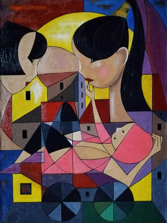 绘画,  23.6x17.7 in 